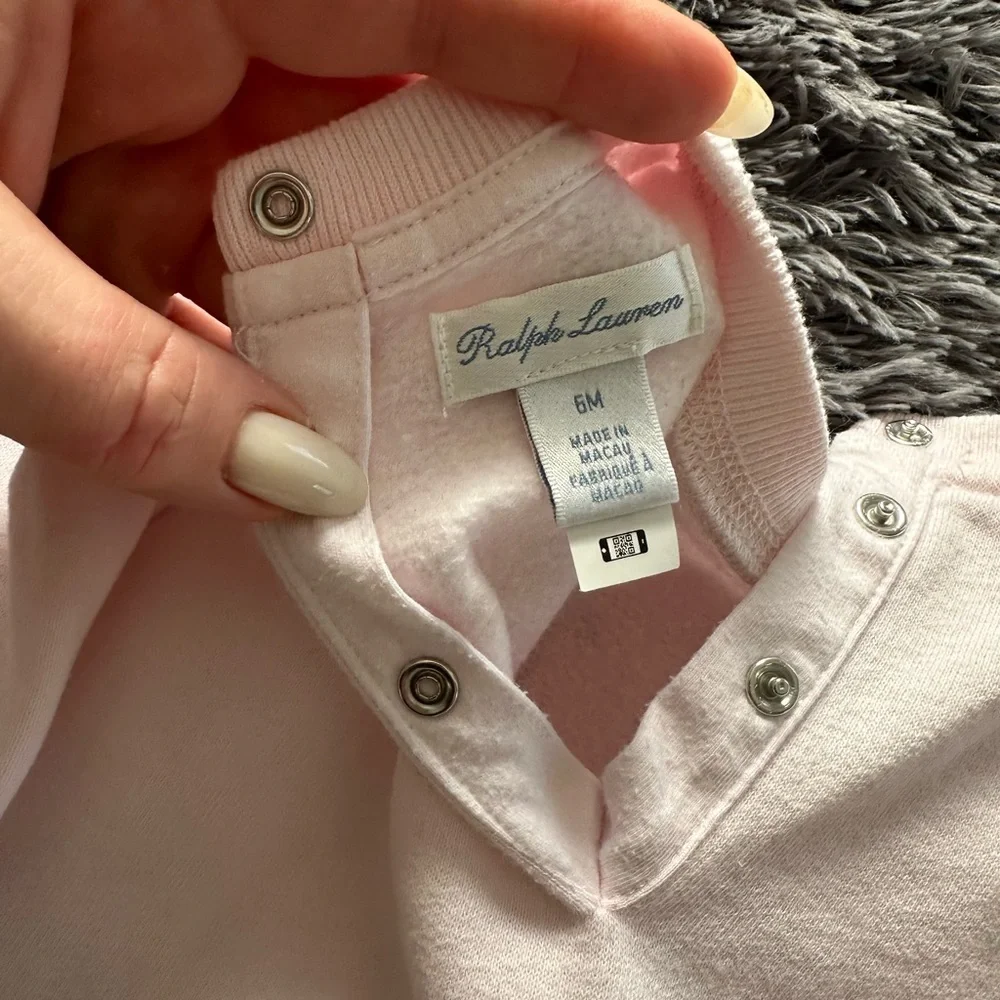 Baby girl Ralph Lauren Bear bodysuit